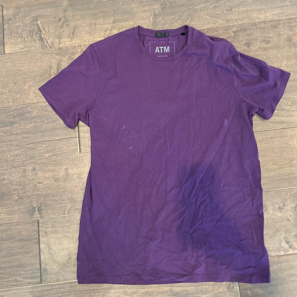 ATM Men's T Shirt Medium Purple